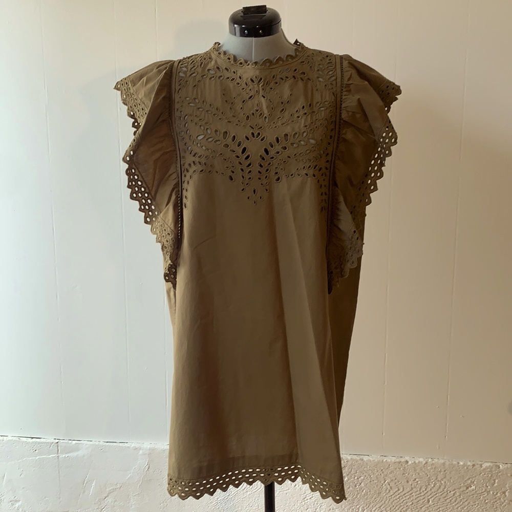 Isabel Marant Etoile Eyelet Detail Dress